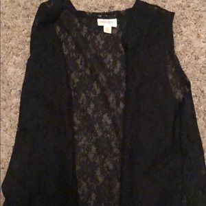 Lularoe black lace joy!
